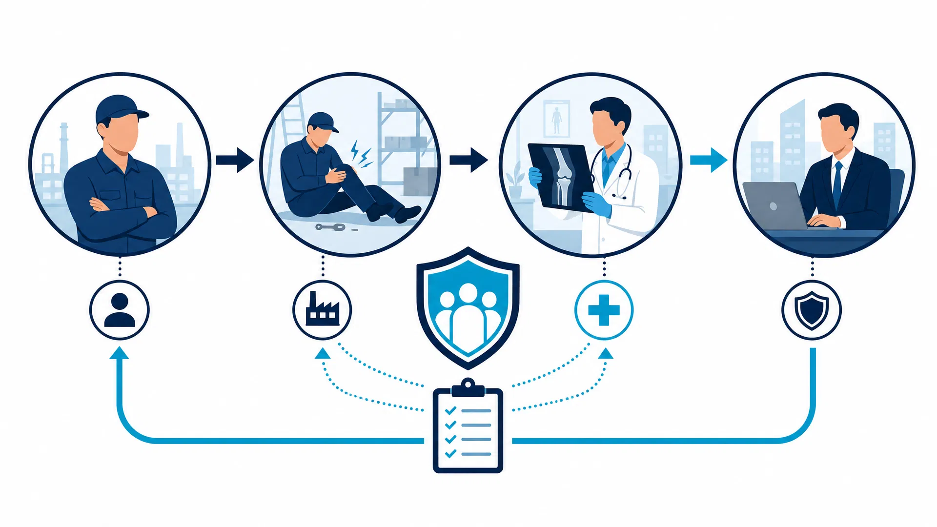 Visual guide for Workers' Comp Audit Checklist for Business Owners