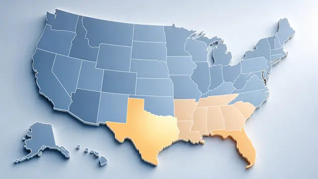 Workers' Comp Requirements by State: FL, TX, NC, SC, GA, NM and UT